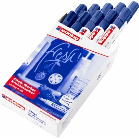 Rotuladores de tiza líquida Edding 4095 Azul (10 U