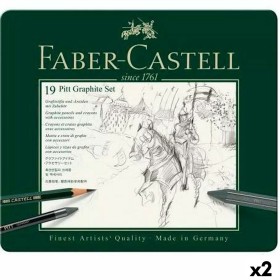 Set de Lápices Faber-Castell (2 Unidades)