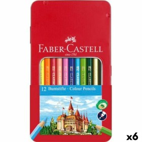 Lápices de colores Faber-Castell Multicolor 6 Piez