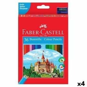 Lápices de colores Faber-Castell Multicolor 4 Piez