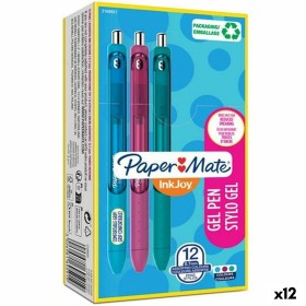Gel pen Paper Mate Inkjoy TK12 Turquoise Fuchsia 0,7 mm (12