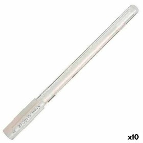 Bolígrafo de gel Pilot Choose Blanco 0,4 mm (10 Unidades) (12