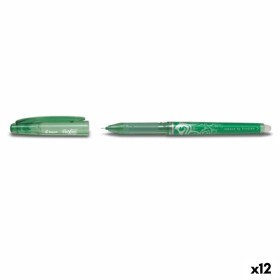 stylo à encre liquide Pilot Friction Vert (12 Unités)
