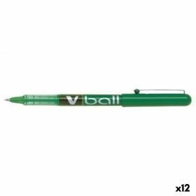 Crayon Roller Pilot V Ball 0,7 mm Vert (12 Unités)