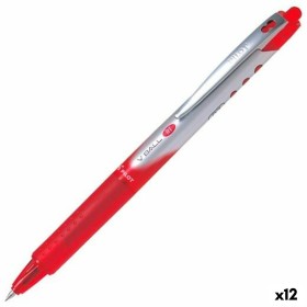 Boligrafo de tinta líquida Pilot V-BALL 07 RT Rojo 0,5 mm (12