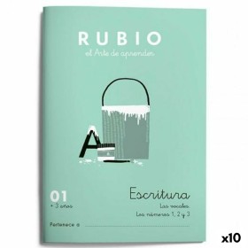 Cahier d'écriture et de calligraphie Rubio Nº01 A5 Espagnol 20