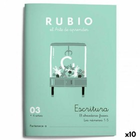 Cuaderno de escritura y caligrafía Rubio Nº03 A5 Español 20