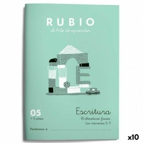 Writing and calligraphy notebook Rubio Nº05 A5 Espanhol 20