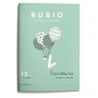 Cuaderno de escritura y caligrafía Rubio Nº13 A5 Español 20