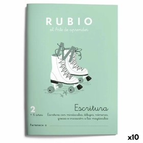 Cuaderno de escritura y caligrafía Rubio Nº2 A5 Español 20
