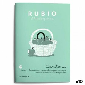 Cuaderno de escritura y caligrafía Rubio Nº 4 A5 Español 20