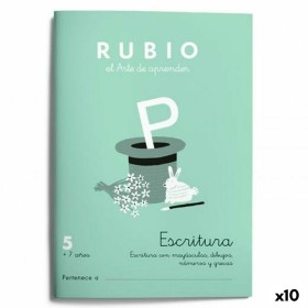Cahier d'écriture et de calligraphie Rubio Nº05 A5 Espagnol 20