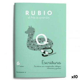 Cahier d'écriture et de calligraphie Rubio Nº06 A5 Espagnol 20