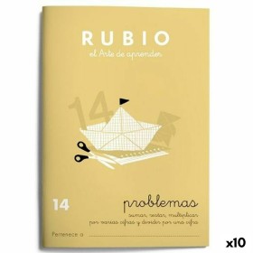 Cuaderno de matemáticas Rubio Nº 14 A5 Español 20 Hojas (10