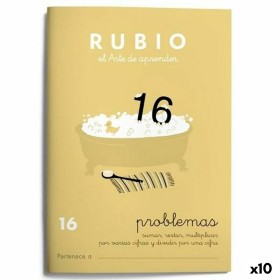 Cuaderno de matemáticas Rubio Nº 16 A5 Español 20 Hojas (10