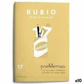 Cuaderno de matemáticas Rubio Nº 17 A5 Español 20 Hojas (10