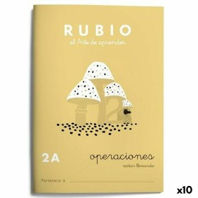 Cuaderno de matemáticas Rubio Nº2A A5 Español 20 H