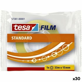 Cinta Adhesiva TESA 15 mm 33 m Transparente (30 un