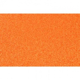 Goma Eva Fama Purpurina Naranja 50 x 70 cm (10 Pie
