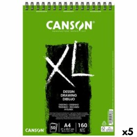 Bloc de dibujo Canson XL Drawing Blanco A4 5 Unida