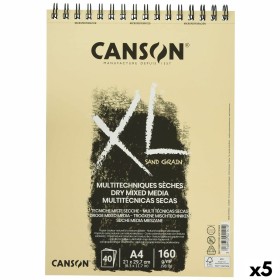 Bloc de dibujo Canson XL Sand Natural A4 5 Unidade