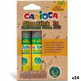 Pegamento de barra Carioca Eco Family 2 Piezas 20 g (24