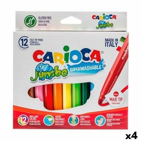 Set de Rotuladores Carioca Jumbo 12 Piezas Multicolor (12