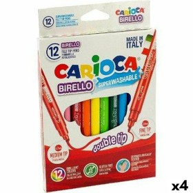 Set de Rotuladores Carioca Birello 12 Piezas Multicolor Doble