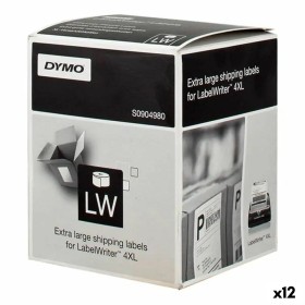 Rollo de Etiquetas Dymo LW 4XL Negro/Blanco 104 x 159 mm (12