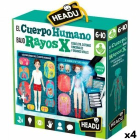 Spiel Kindererziehung HEADU El cuerpo humano Rayos