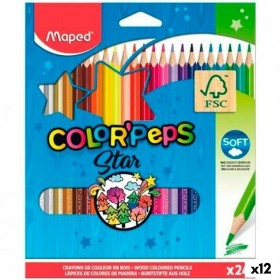Lápices de colores Maped Color' Peps Star Multicol