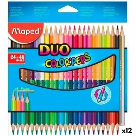 Lápices de colores Maped Duo Color' Peps	 Multicol