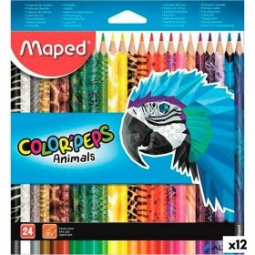 Lápices de colores Maped Animals Color' Peps Multicolor 24