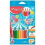 Lápices de colores Maped Jumbo Color' Peps Multicolor 12 Piezas (12 Unidades) Maped - 2