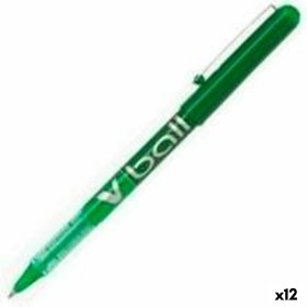 Boligrafo de tinta líquida Pilot BL-VB-5 Verde 0,3 mm (12
