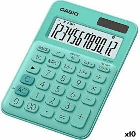 Calculadora Casio MS-20UC Verde 2,3 x 10,5 x 14,95
