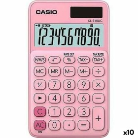 Calculadora Casio SL-310UC Rosa (10 Unidades)