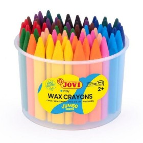 Crayons gras de couleur Jovi Jumbo Easy Grip 72 Pièces