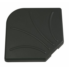 Base para Sombrilla Negro Cemento 47 x 47 x 5,5 cm