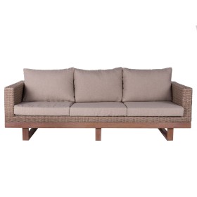 Garden sofa Patsy 220 x 89 x 64,50 cm Wood Rattan