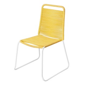 Garden chair Antea 57 x 61 x 90 cm Rope Mustard