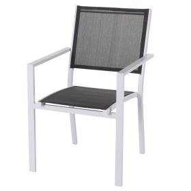 Garden chair Thais 55,2 x 60,4 x 86 cm Grey Alumin