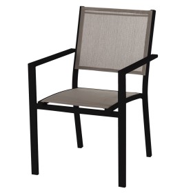 Garden chair Thais 55,2 x 60,4 x 86 cm Graphite Ta