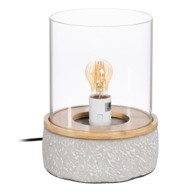 Lámpara de mesa LÁMPARAS INDUSTRIALES Gris Cristal Cemento 60 W
