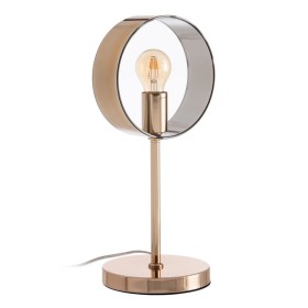 Lámpara de mesa Dorado Metal Cristal Hierro Hierro/Cristal 60 W
