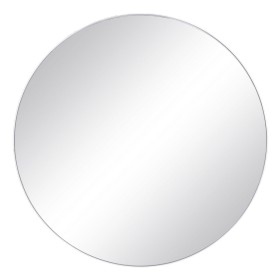 Espejo de pared 139 x 1,5 x 139 cm Metal Blanco