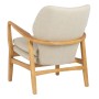 Armchair 67 x 73 x 84 cm Synthetic Fabric Beige Wo