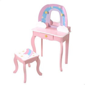 Dressing Table with Stool Teamson Pink Toy 62,5 x 