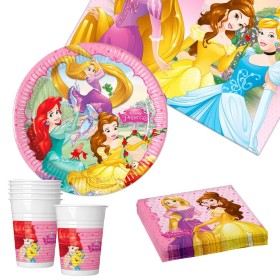 Set Artículos de Fiesta Princesses Disney 37 Piezas