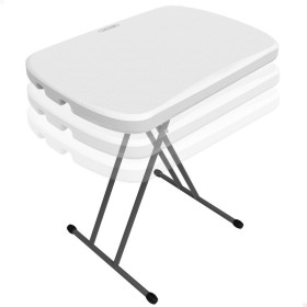 Picknick-Tisch Lifetime Weiß Stahl HDPE 66 x 71 x 46 cm